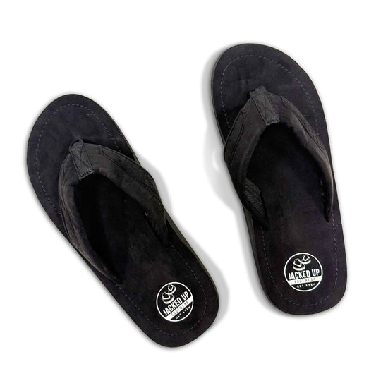 Heel Lift Slim Fit Sandals For Leg Length Discrepancy by Jacked Up Footwear (US Sizes)