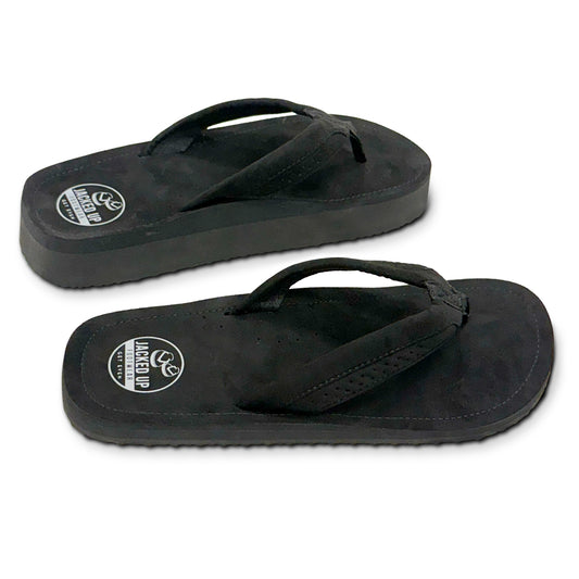 Heel Lift Regular Fit Sandals For Leg Length Discrepancy by Jacked Up Footwear (US Sizes)