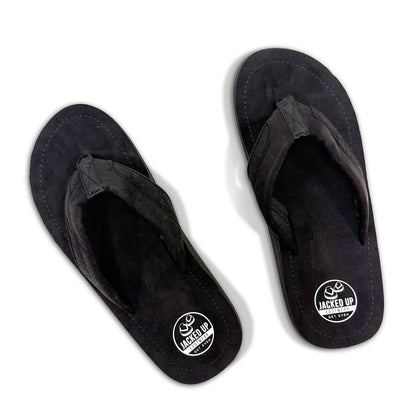 Heel Lift Slim Fit Sandals For Leg Length Discrepancy by Jacked Up Footwear (US Sizes)